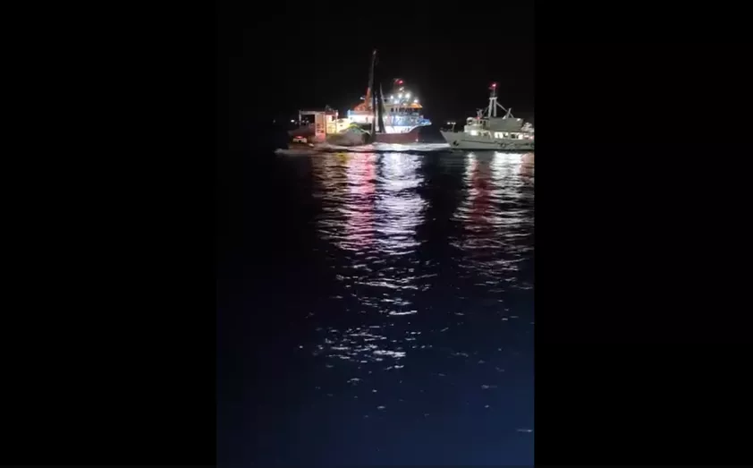 Θερμό επεισόδιο ελληνικών και τουρκικών αλιευτικών ανοιχτά της Σαμοθράκης